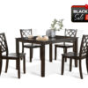 Trellis Dining Room Set in Brown - BF