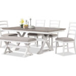 Bowser Dining Room Set in White