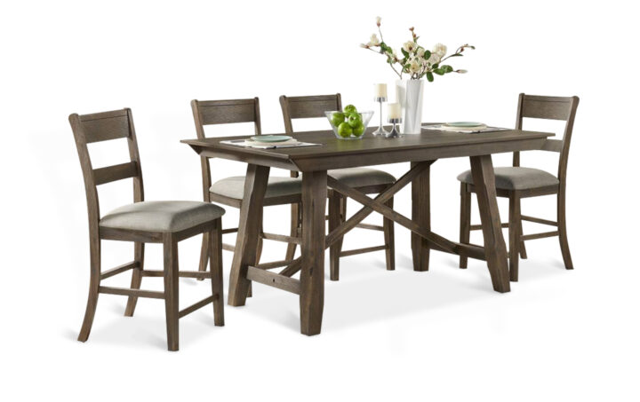 Hillcrest Pub Dining Table and 4 Chairs