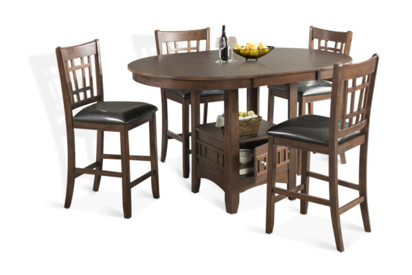 Max cherry Pub Dining Set