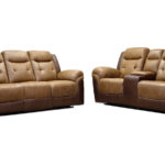 Sara Reclining Sofa and Loveseat