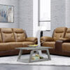 Sara Reclining Sofa and Loveseat