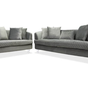 Jules Sofa & Loveseat Gray