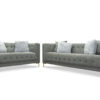 Ashley Gray Sofa and Loveseat - 01