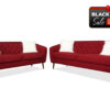 Broadway Sofa and Loveseat in Red - BF