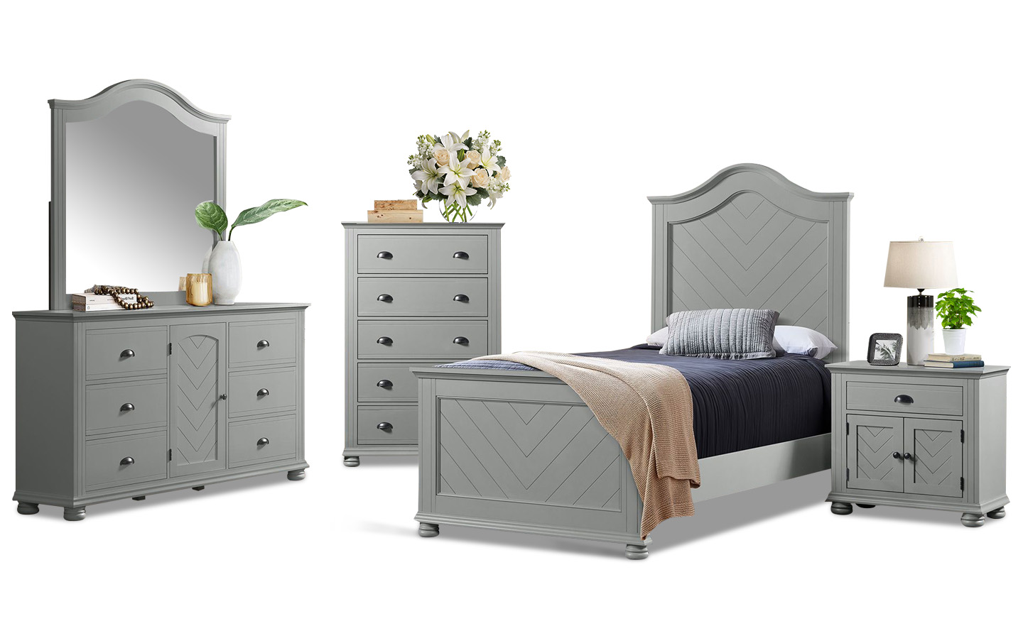 Kano Bedroom Set Twin