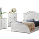 Kano full bedroom set in white