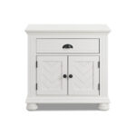 Kano nightstand in white