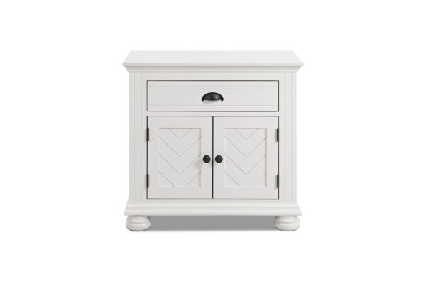 Kano nightstand in white