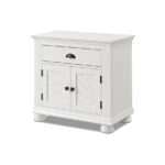 Kano nightstand in white