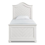 Kano twin bed in White