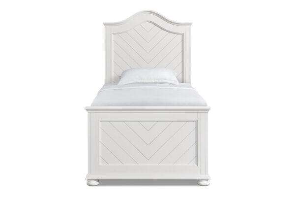 Kano twin bed in White