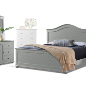 Kano Bed, Dresser, Mirror and Nightstand