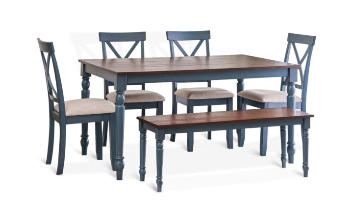 Lafayette Dining Room Set in Blue