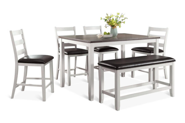 Martin Dining Room Set in White