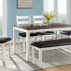 Martin White Dining Set Lifestyle