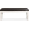 Martin White Dining Bench - 01