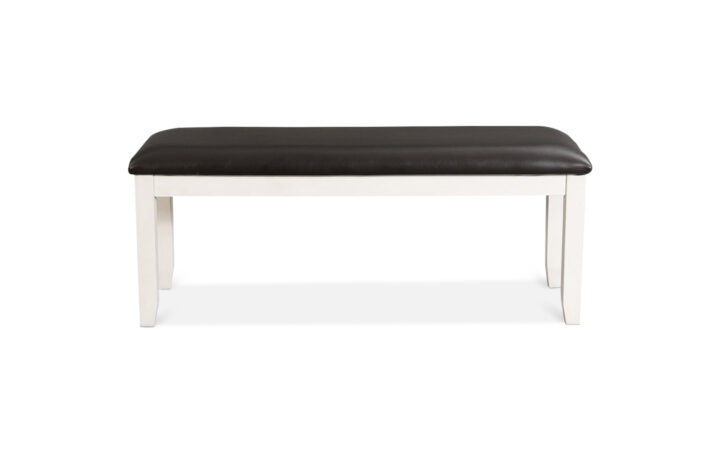 Martin White Dining Bench - 01