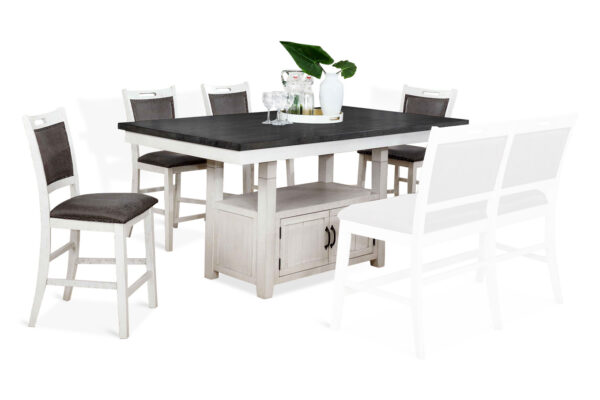 Thomas Pub Dining Table and 4 Chairs