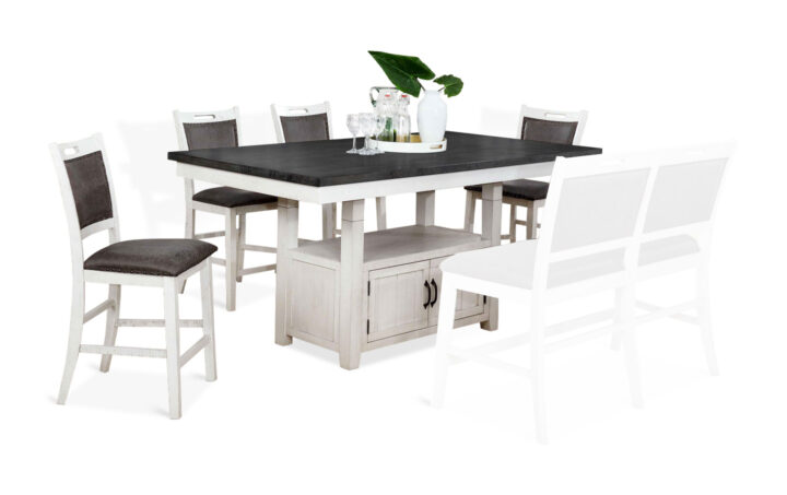 Thomas Pub Dining Table and 4 Chairs