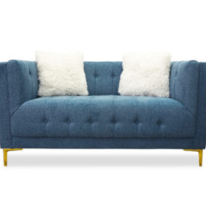 Ashley Blue Loveseat - 01