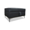 Manhattan Ottoman in Black PU - 02