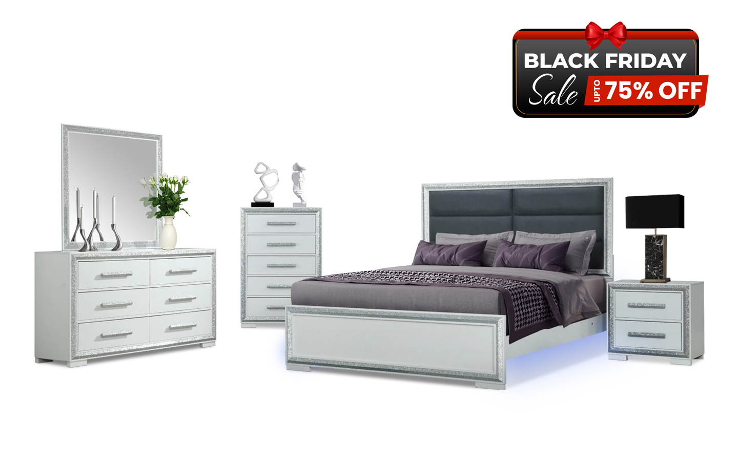 Andros Bedroom Set - BF