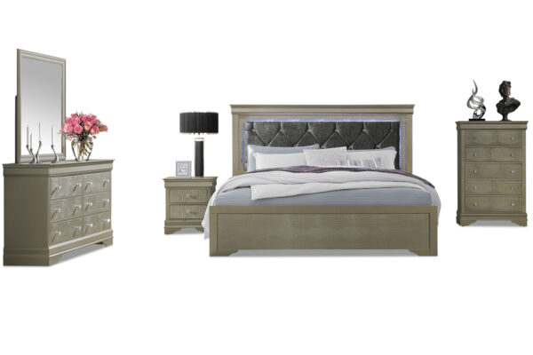 Pompei Queen Bedroom Set