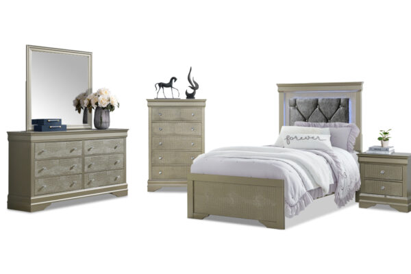 Pompei Twin Bedroom Set