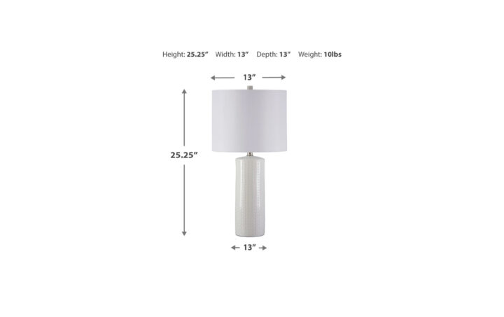 Steuben Table Lamp