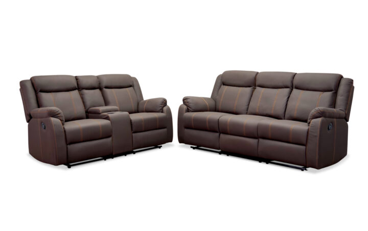 venus brown sofa and loveseat