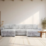 3PC Sectional w 2 chaise