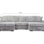 3PC Sectional w 2 chaise