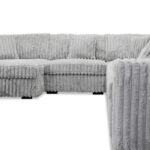 5PC Sectional W-Chaise