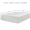 Chime 12 Inch Memory Foam F Mattress