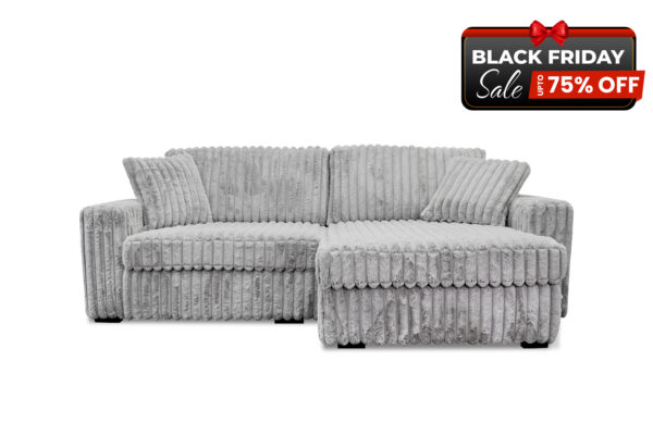 Monaco 2 PC Modular Sectional in Gray - BF