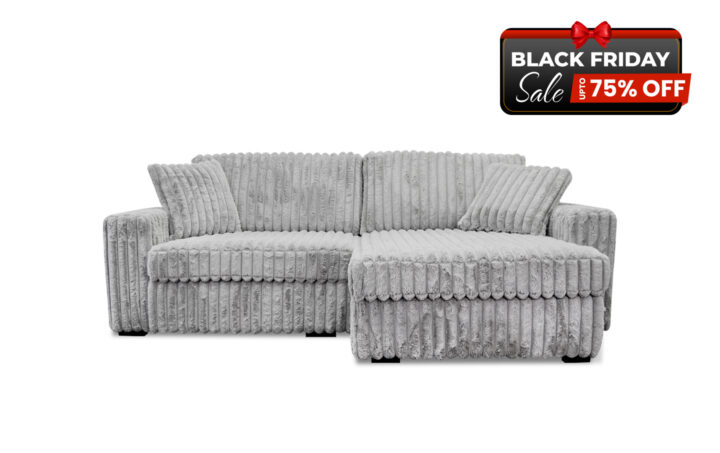 Monaco 2 PC Modular Sectional in Gray - BF