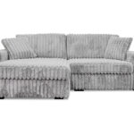 Monaco 2 PC Sectional in Gray