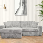 Monaco 2 PC Sectional in Gray