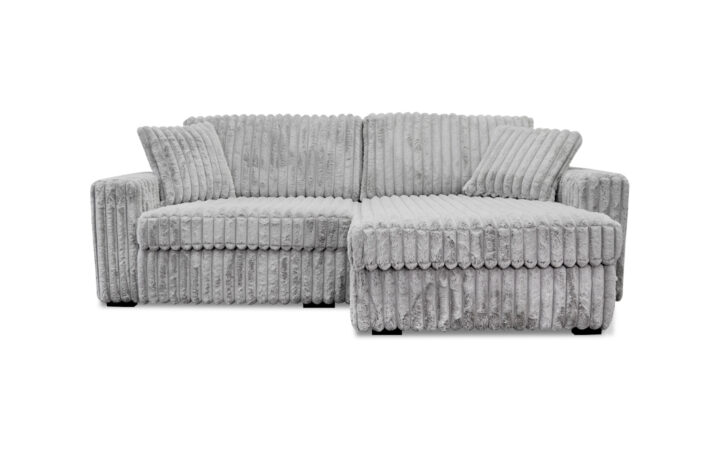 Monaco 2 PC Sectional in Gray