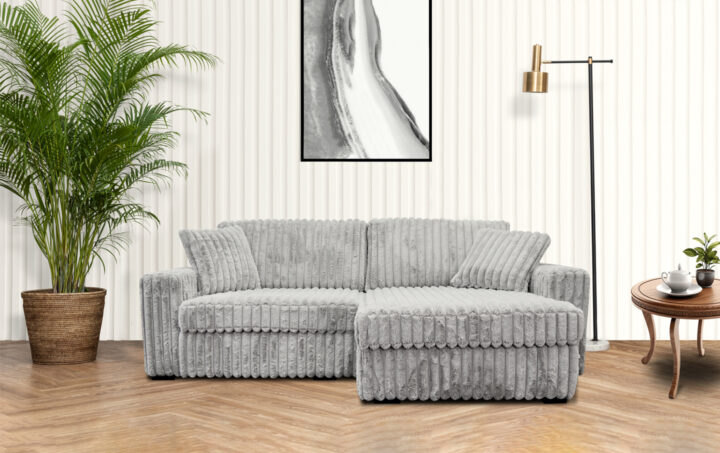 Monaco 2 PC Sectional in Gray