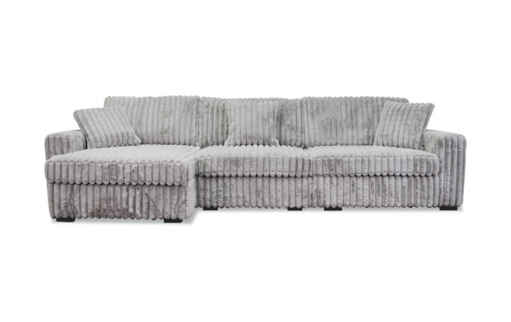 Monaco 3 PC Sectional in GRay