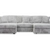 Monaco 3PC Power slider sectional