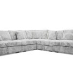 Monaco 5PC Sectional in Gray