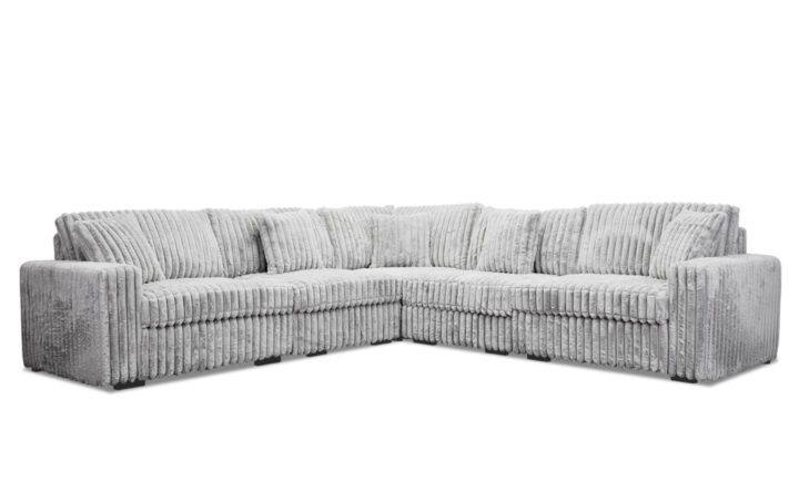 Monaco 5PC Modular Sectional in Gray