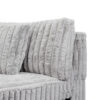 Monaco Armless Chair in Gray