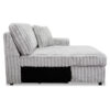 Monaco Chaise D in Gray