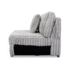 Monaco Power Armless chair in Gray