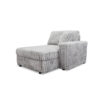 Monaco Small Chaise in Gray