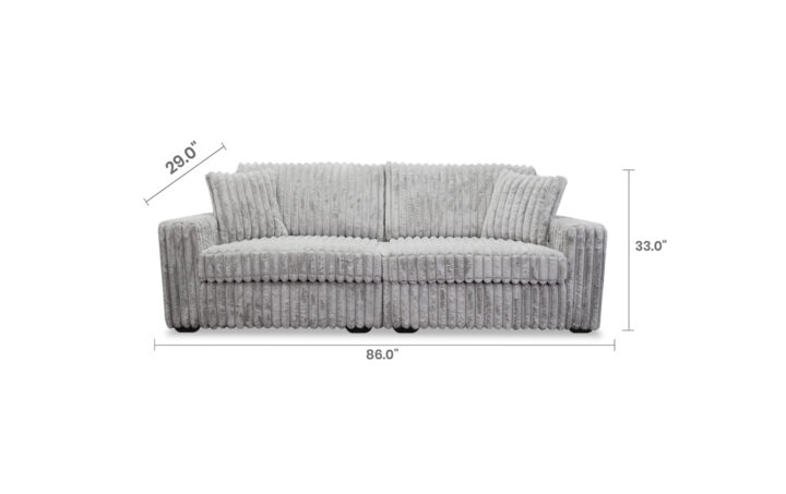 Monaco Sofa in Gray